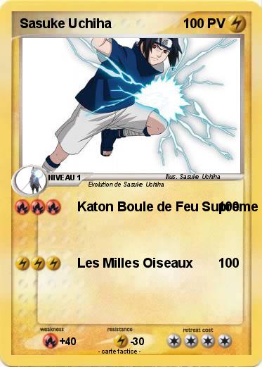 Pokemon Sasuke Uchiha