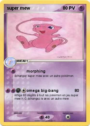 Pokemon super mew