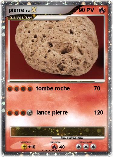 Pokemon pierre