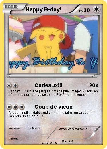 Pokemon Happy B-day!