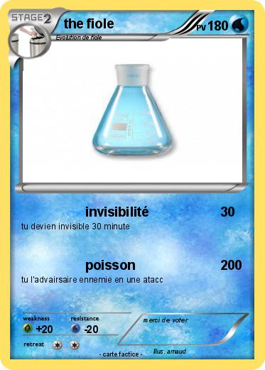 Pokemon the fiole