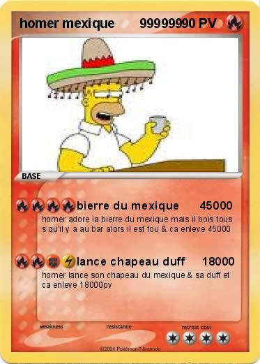 Pokemon homer mexique       999999