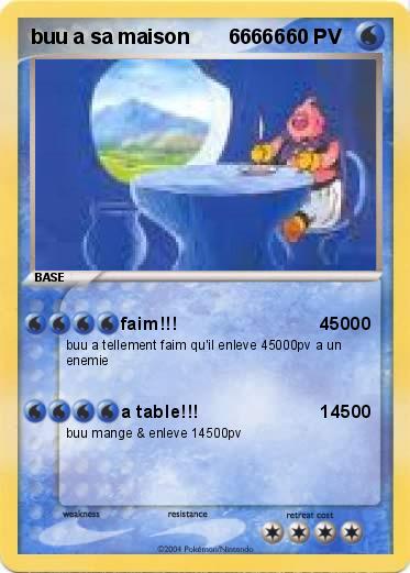 Pokemon buu a sa maison       66666