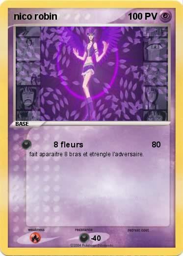 Pokemon nico robin Pokemon nico robin