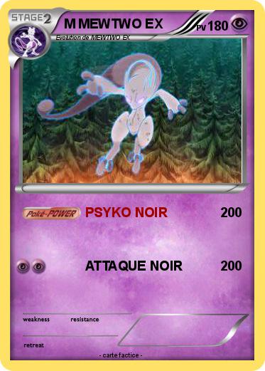 Pokemon M MEWTWO EX