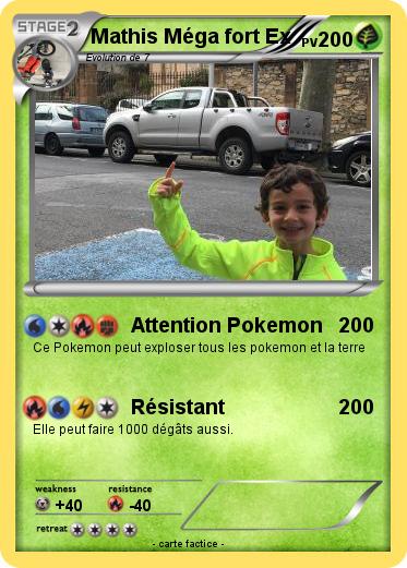 Pokemon Mathis Méga fort Ex