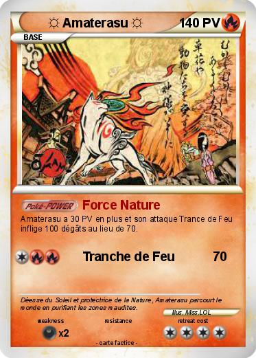 Pokemon ☼ Amaterasu ☼