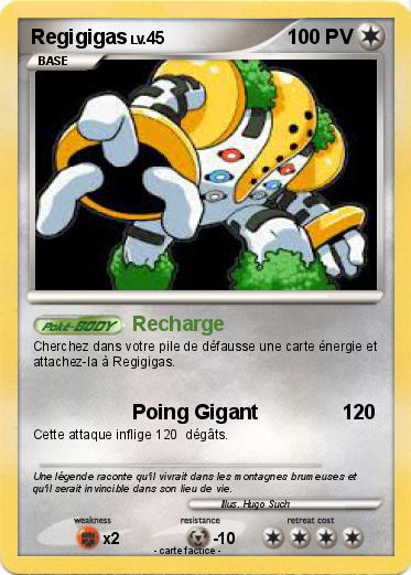 Pokemon Regigigas