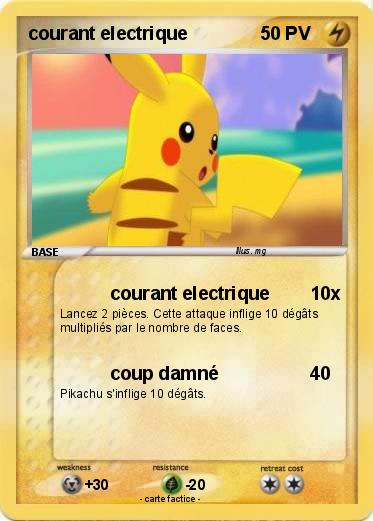 Pokemon courant electrique