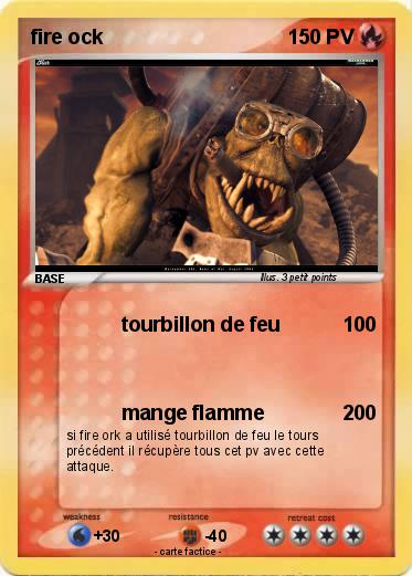 Pokemon fire ock