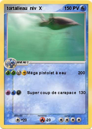 Pokemon tortalleau  niv  X