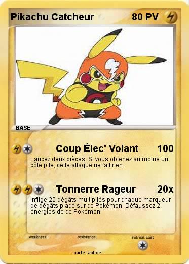 Pokemon Pikachu Catcheur