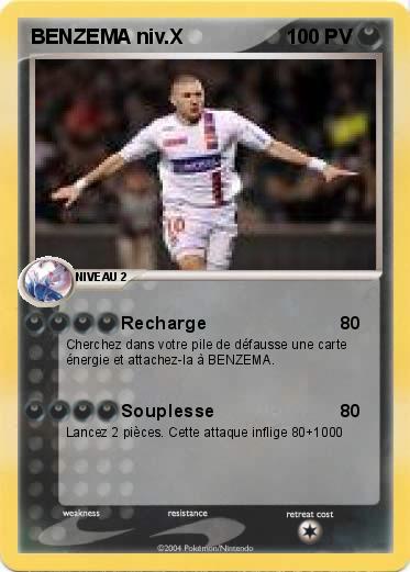 Pokemon BENZEMA niv.X                                                                      