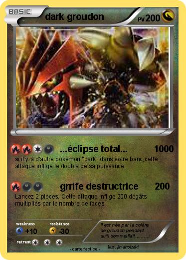 Pokemon dark groudon