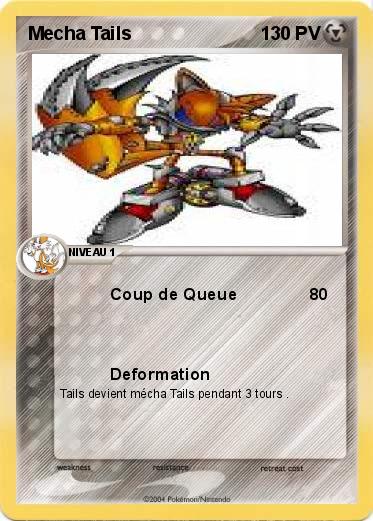 Pokemon Mecha Tails