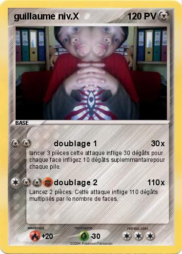 Pokemon guillaume niv.X