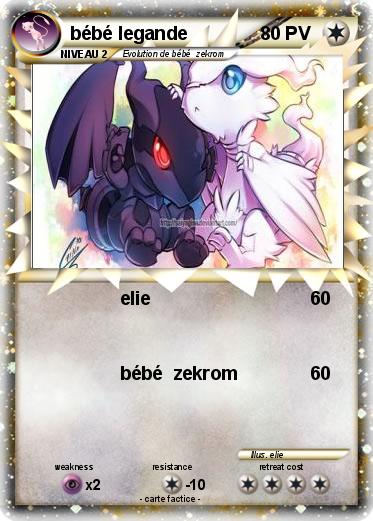 Pokemon bébé legande