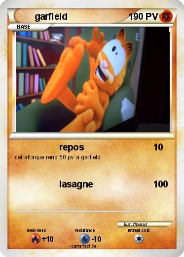Pokemon garfield