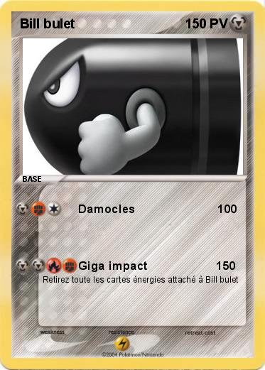 Pokemon Bill bulet