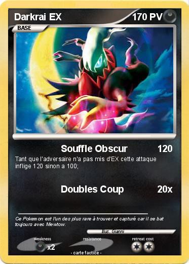 Pokemon Darkrai EX