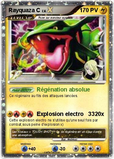 Pokemon Rayquaza C