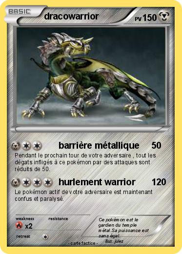 Pokemon dracowarrior