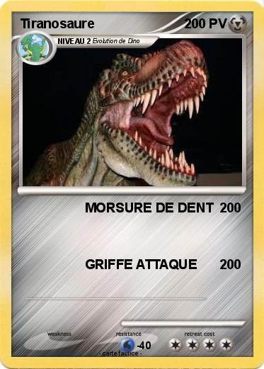 Pokemon Tiranosaure