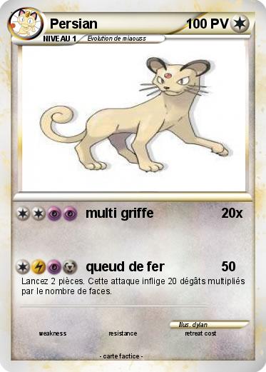 Pokemon Persian