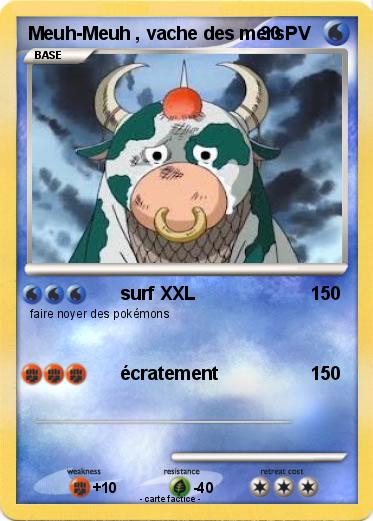 Pokemon Meuh-Meuh , vache des mers