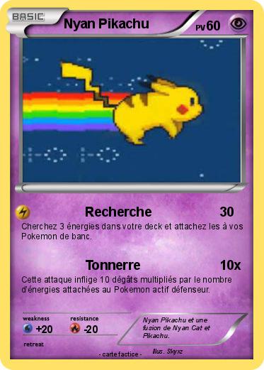Pokemon Nyan Pikachu