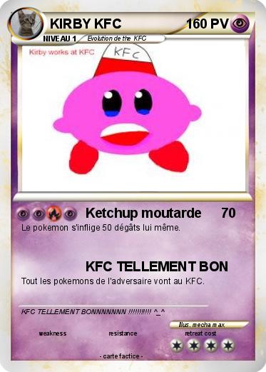 Pokemon KIRBY KFC