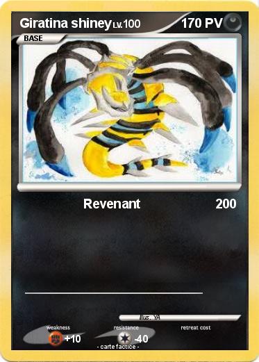 Pokemon Giratina shiney