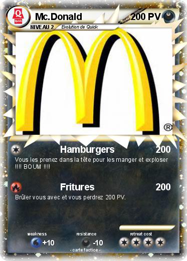 Pokemon Mc.Donald