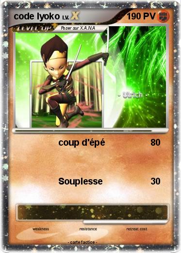 Pokemon code lyoko