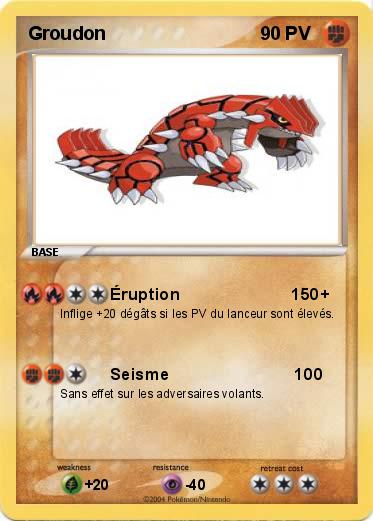 Pokemon Groudon