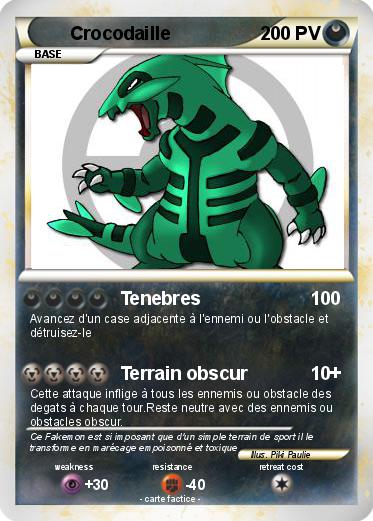 Pokemon Crocodaille