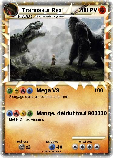 Pokemon Tiranosaur Rex