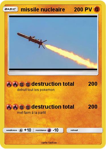 Pokemon missile nucleaire