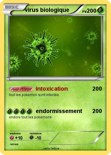 Pokemon virus biologique