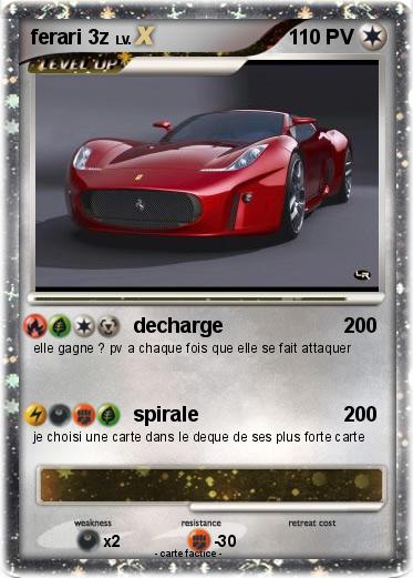 Pokemon ferari 3z