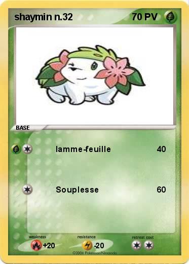 Pokemon shaymin n.32