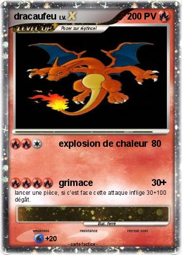 Pokemon dracaufeu