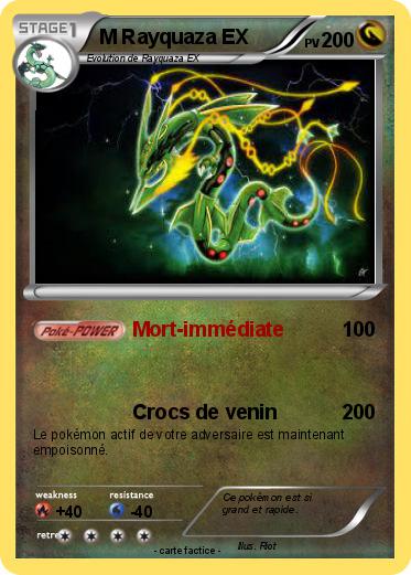 Pokemon M Rayquaza EX
