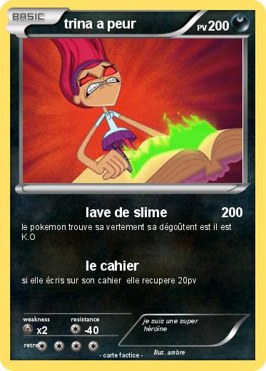 Pokemon trina a peur