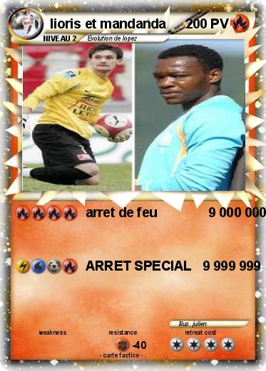 Pokemon lioris et mandanda