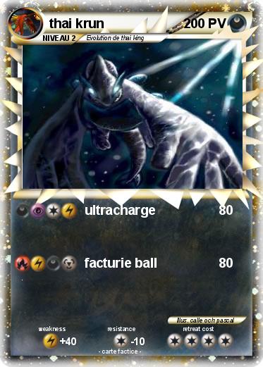 Pokemon thai krun