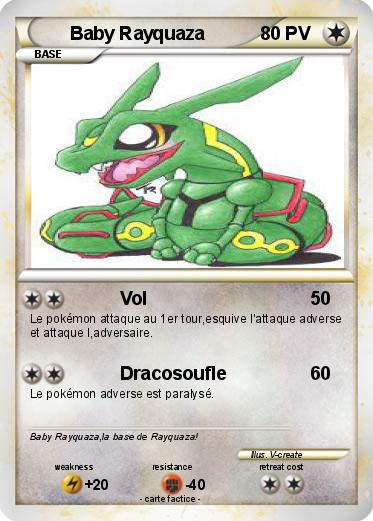 Pokemon Baby Rayquaza