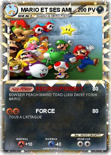 Pokemon MARIO ET SES AMI