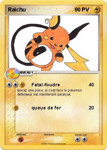 Pokemon Raichu
