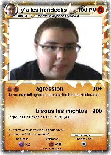 Pokemon y'a les hendecks